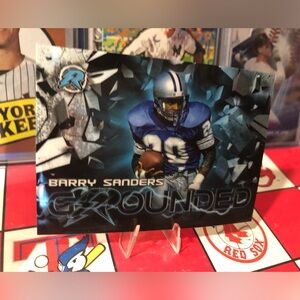 Barry sanders football card